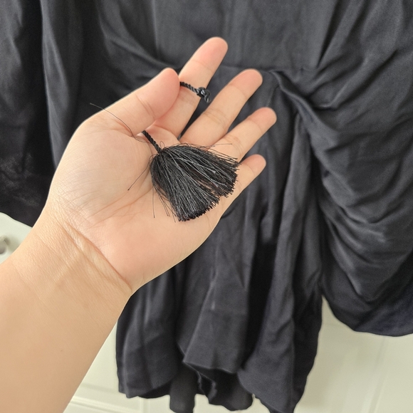 Acler Rompers Batwing Sleeves Black Size 4   #001 - Picture 10 of 10